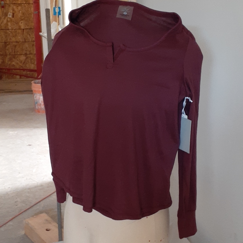 Soft Sensations maroon sweater